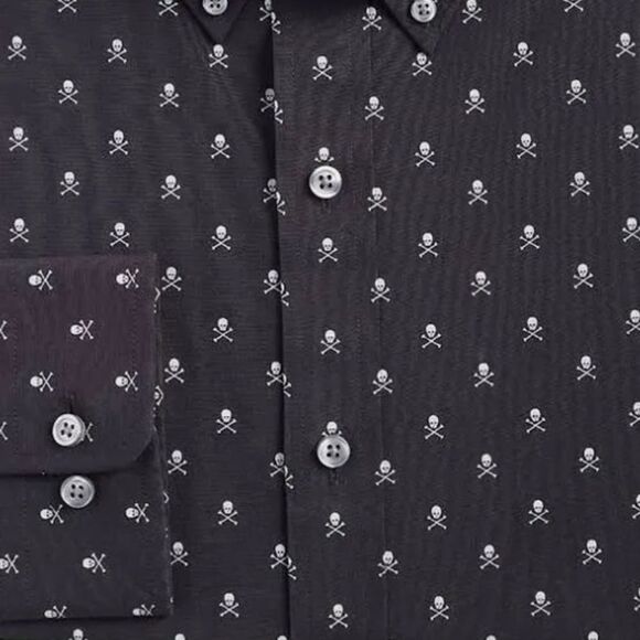 NWT Club Room Men’s slim fit button down shirt size small - Picture 3 of 7